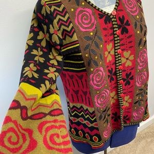 Gudrun Sjoden Cotton Cardigan sz Medium